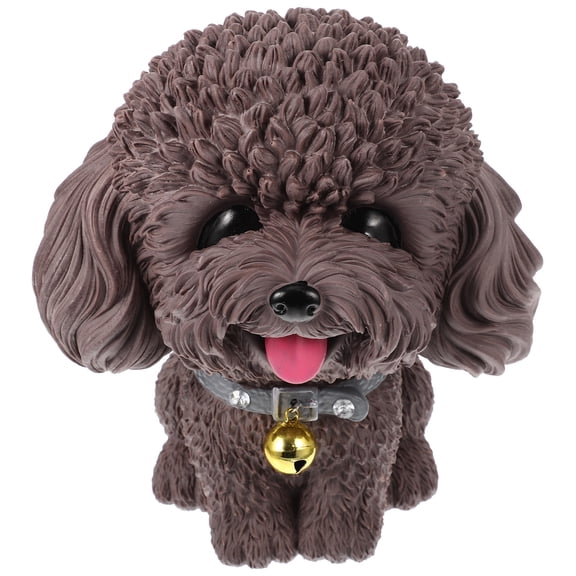 Luxshiny Doggy Bank Coin Banks Children Saving Coins Vinyl Bell Color 1Pack