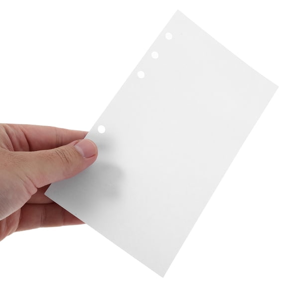 Luxshiny Double Side Reusable Sticker Release Paper Pages for A6 Binder Sticker Collecting Refills