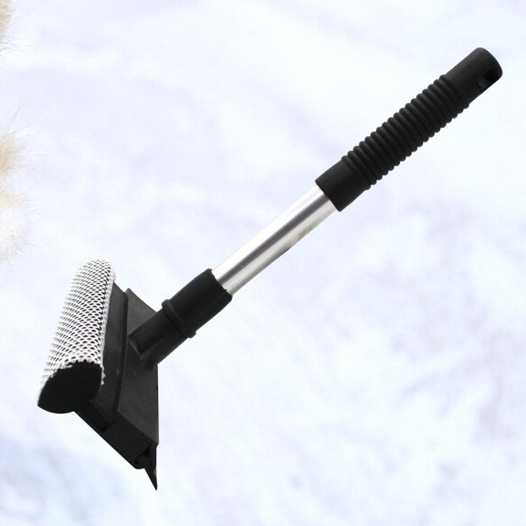 Luxshiny Double Sided Window Glass Brush with Wiping Bubble Side for Home Kitchen and Vehicle Use