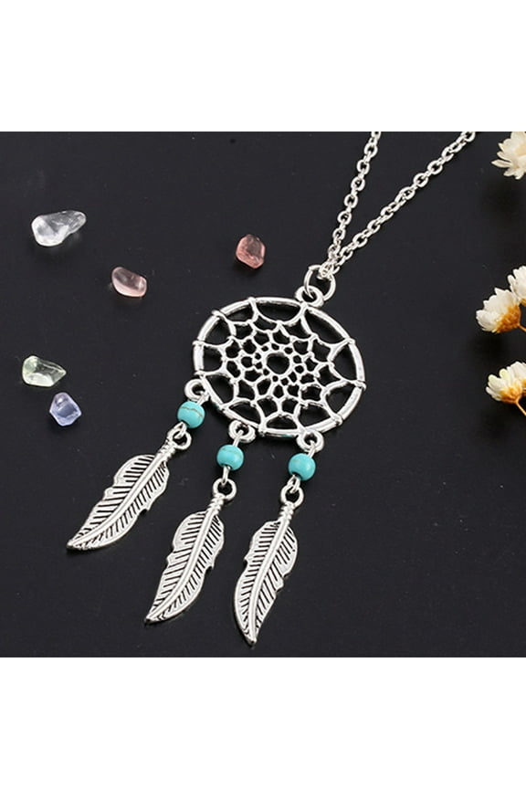 Dreamcatcher Necklace for Jewelry Decoration with Glossy Finish