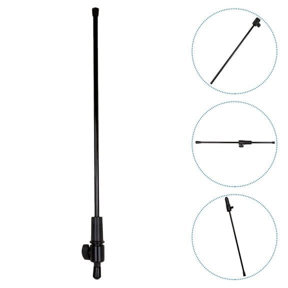 LITINKIMI Adjustable Black Carbon Fiber Cello Tail Post Support Rod with Sturdy Load Capacity