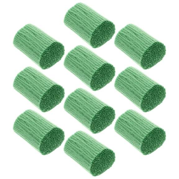 Luxshiny Durable Green Latch Hook Rug Yarn Acrylic Material Perfect for DIY Carpet Making