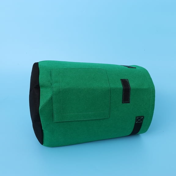 Luxshiny Durable Green Plant Growth Bag Made with Thick Fabric and Easy Access Flap for Patio