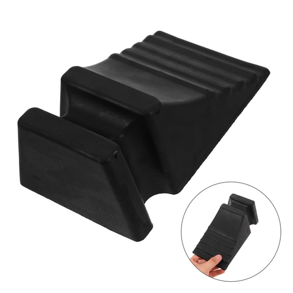 Luxshiny Universal Rubber Wheel Stops for Garage Anti-Skid and Portable