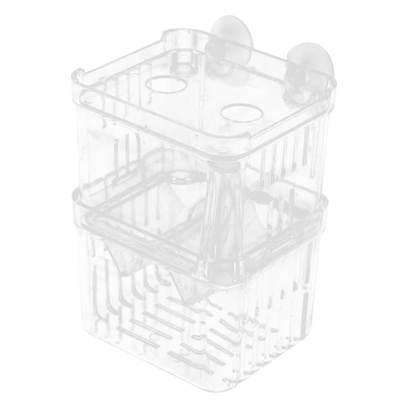 Luxshiny Durable Transparent Fish Breeding Tank Designed for Aquarium Breeding with Optimum Water Flow