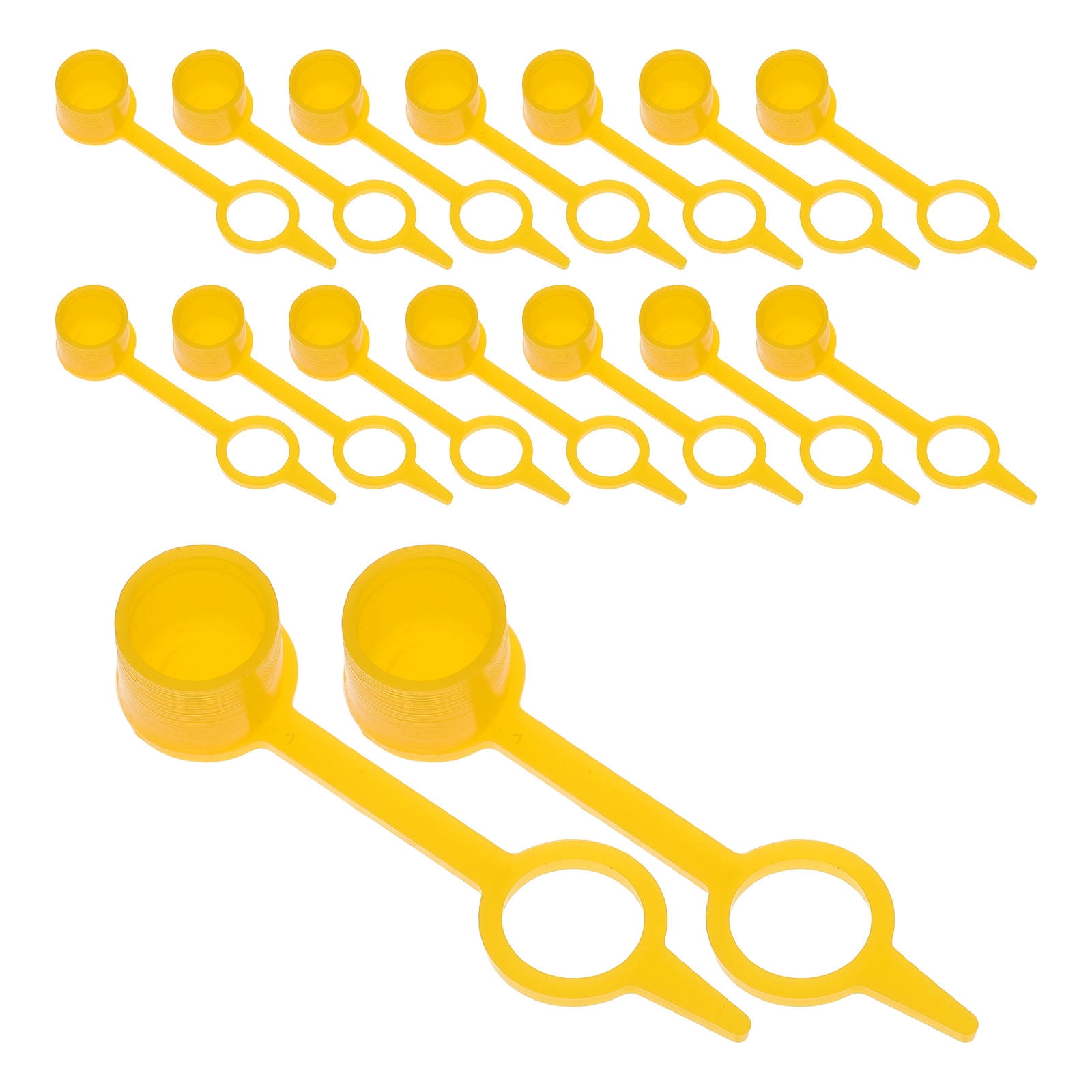 Dust Cap Microscope Luxshiny Dust Caps for Motorbike Grease Fittings, Yellow Plastic ...