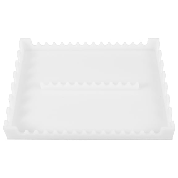 Luxshiny Easy Install White Acrylic Laboratory Pipette Stand for Multiple Pipette Storage