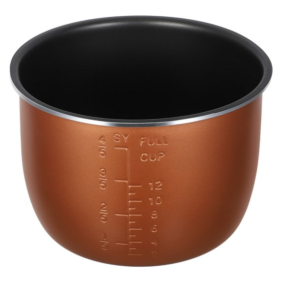Luxshiny Electric Cooker Replacement Inner Pot in Multiple Colors, Aluminum Alloy for Versatile and Efficient Cooking