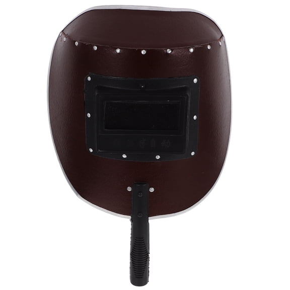 Luxshiny Handheld Welding Shield Coffee Color with Padding and Semi Automatic Function for Welding