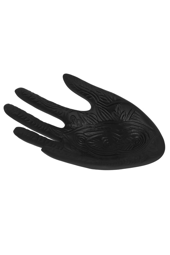 Black Resin Hand Jewelry Holder Tray for , Bracelets, Necklaces and Small Accessories