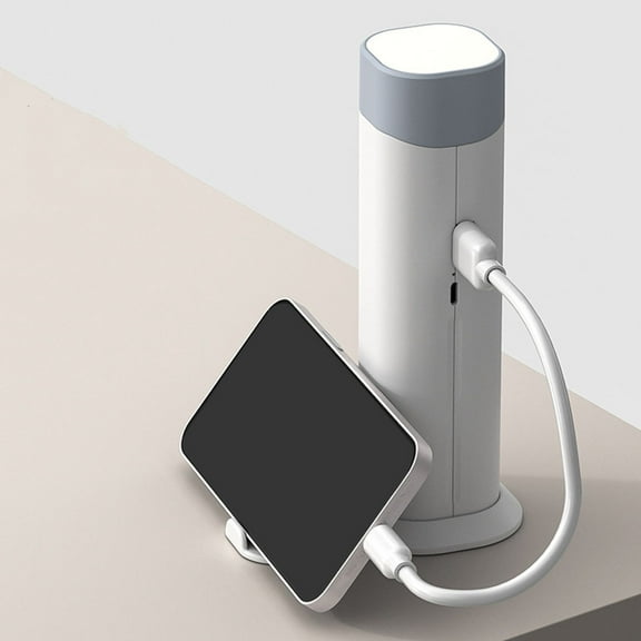 Luxshiny Eye Protection Table Lamp Plastic Modern Reading Light 1Pcs