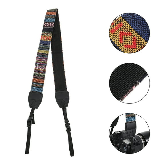 Luxshiny Black Camera Sling with Breathable Fabric and Secure Stitching for Photography Use