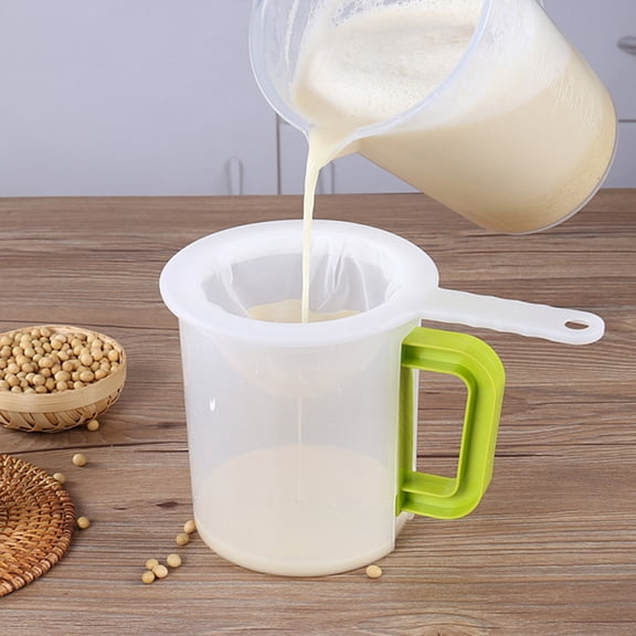 Luxshiny Fine Mesh Liquid Strainer for Food, Assorted Colors, 1 Set - Tool for Household Use