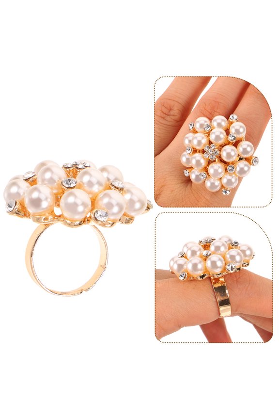 Finger For Women Open Golden 1Pcs Adjustable Sizing Weddings