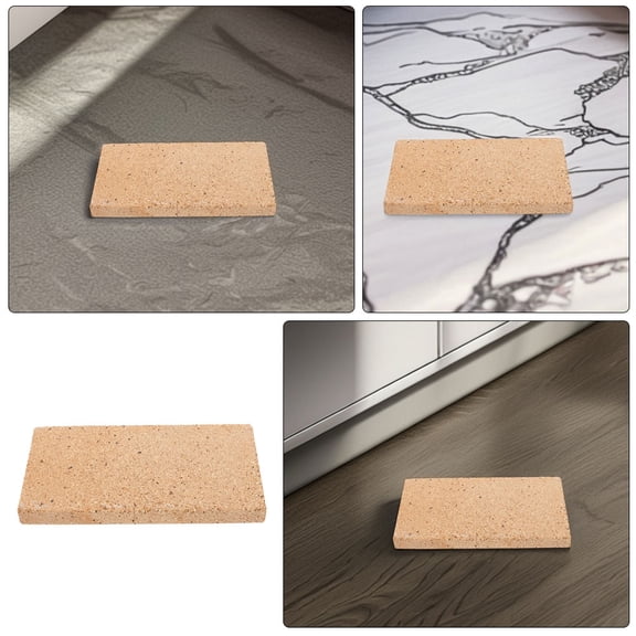 Luxshiny Fire Brick For Wood Stove High Temperature Resistance Light Brown 1Set