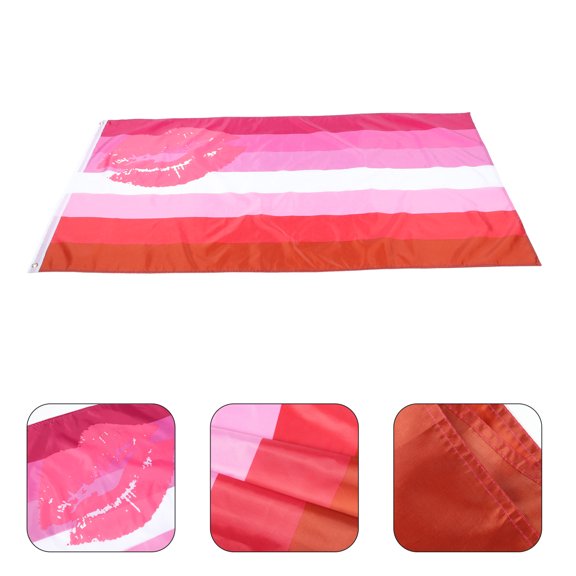 Luxshiny Flag Multi Colored Decorative Garden Flag Made of Polyester for Home and Festival Decor 12x18 Inches