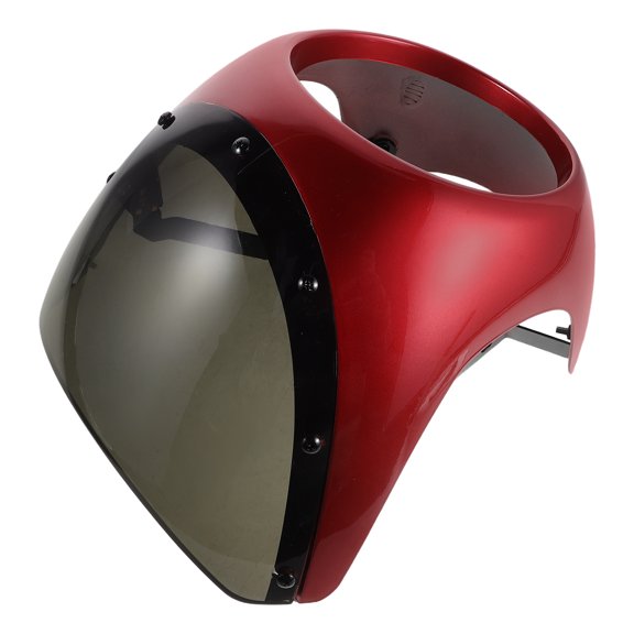 Luxshiny Front Motorcycle Windshield Fairing with Windscreen Spoiler and Crystal Clear Visibility