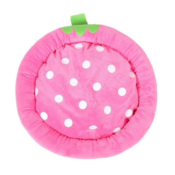 Luxshiny Fruit Design Pet Bed in Watermelon Red Comfortable Dog Rest Nest with Wear Resistant Material