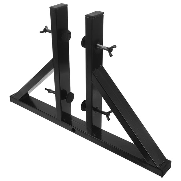 Luxshiny Full Length Mirror Support Stand Black Anti Skid Heavy Duty Mirror Frame Holder