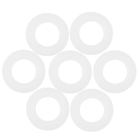 Luxshiny 20-Pack Nylon Gasket Washers for Secure Fastening and Installation, Size 11.8 x 11.8 x 0.08 Inches, Replacement Set