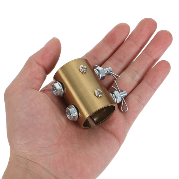 Luxshiny Ceiling Fan Downrod Coupler with Open Slot for Secure and Stable Fan Installation, and Easy to Use