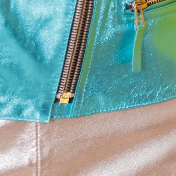 Luxshiny Golden Metal Zipper Stops for Instant Zipper Repair, Durable Replacement Zipper Slider Puller for Clothing