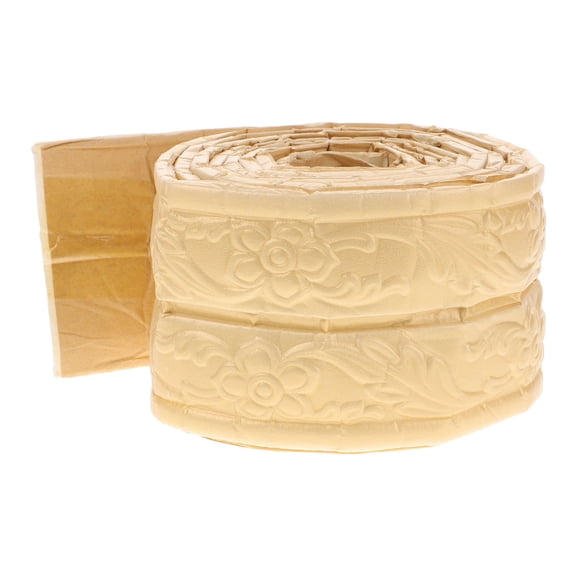 Luxshiny Golden Peel and Stick Wall Molding Trim Self Adhesive Decorative Border for Walls