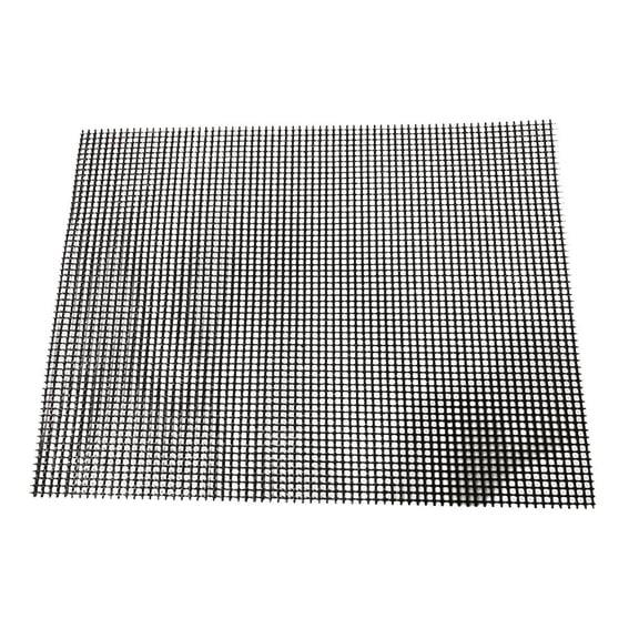 Luxshiny Nonstick Grill Mesh Mat for Barbecue, Grey BBQ Accessory, Easy to Clean, and Reusable, 1 Pack