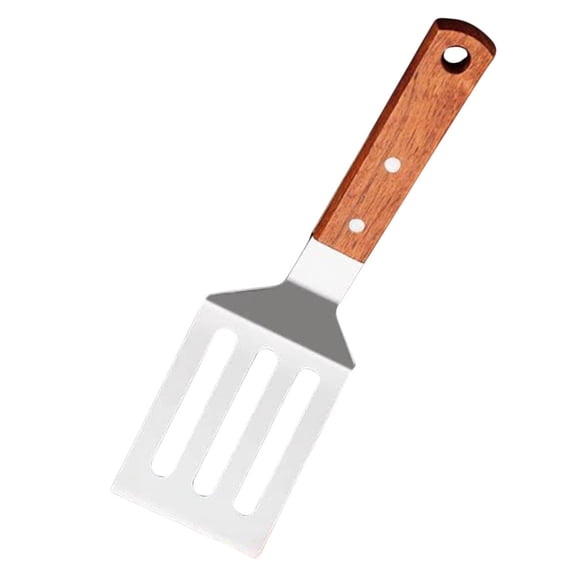 Luxshiny Stainless Steel Grill Spatula for Pancakes Flipping Multifunctional Kitchen Tool 1 Piece