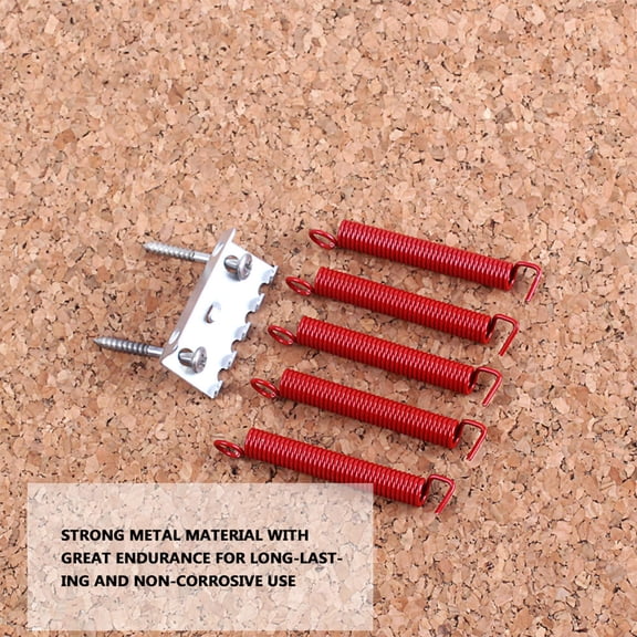 Luxshiny Guitar Tremolo Bridge System Red Vintage 1 Set