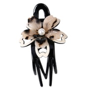 Luxshiny Hair Clips for Styling Buns Ponytail Duckbill Clip Tortoiseshell 1Pack