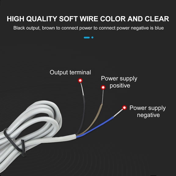 Luxshiny Hall Effect Proximity Sensors for Engineers Silver 1Pcs