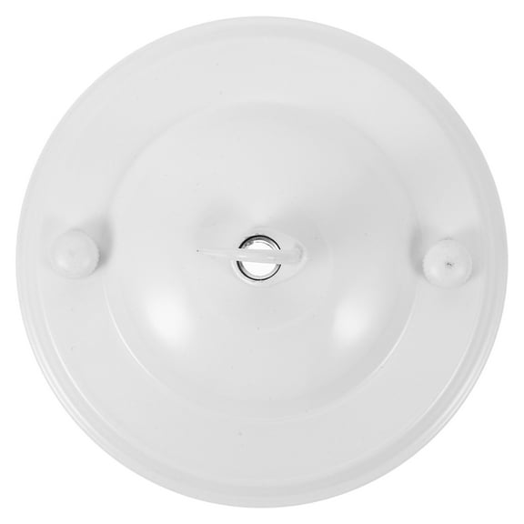 Luxshiny Hanging Pendant Lamps Ceiling Hooks Secure Installation White 1Pcs