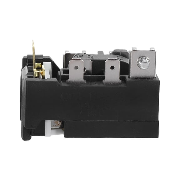 Luxshiny Heavy Duty Black Refrigerator Compressor Overload Protector Relay for Freezer and Air Conditioner