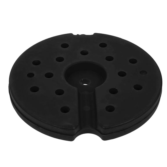 Luxshiny Heavy Duty Rubber Lamp Base Weight Plate for Desk Lamp Stability and Floor Light Support