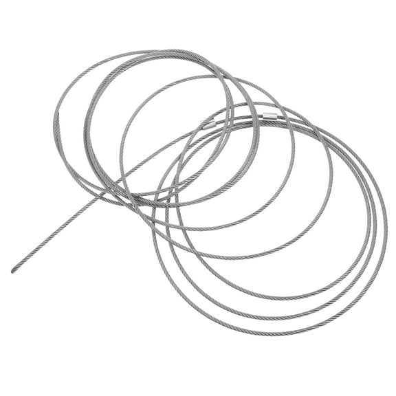 Luxshiny Garage Door Wire Replacement Steel Silver 1Pack