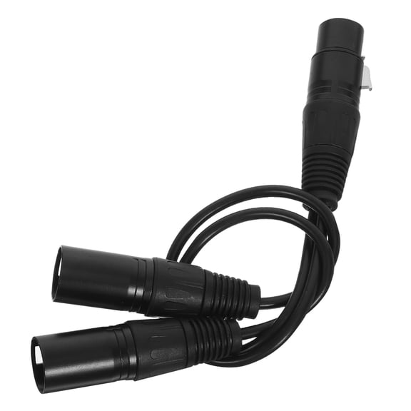 Luxshiny High Fidelity Xlr Microphone Splitter Adapter Cable for Studio Grade Sound and Signal Splitting