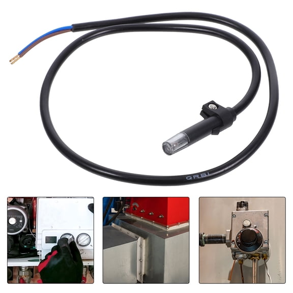 Luxshiny Furnace Flame Quick Response Optical Detector Black 1Pack