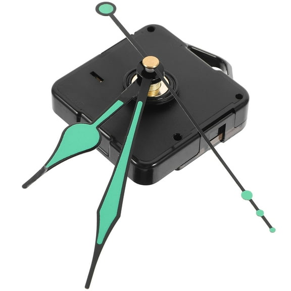 Luxshiny Home Clock Movement Accessory Black with Fine Workmanship and Simple Style