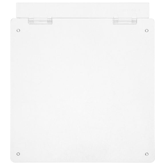 Luxshiny Transparent Dust-Resistant Air Conditioner Panel Cover for Home Use, Protective AC Unit Shield