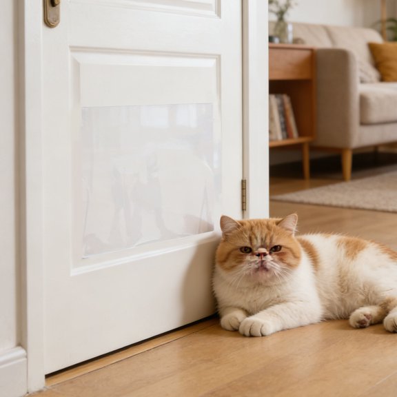 Luxshiny Home Use Clear Anti Scratching Door Protector Tape for Dog and Cat Furniture