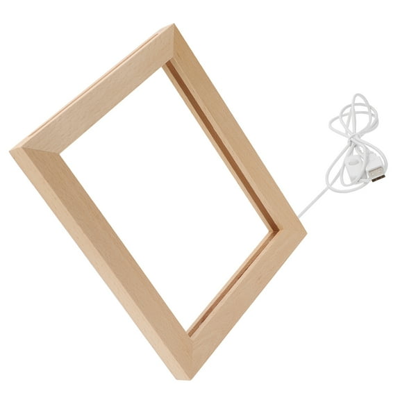Luxshiny Illuminated Picture Frame with LED Lighting for Home Decor 1 PCS