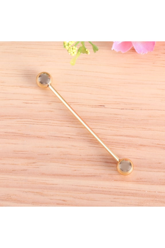 Industrial Jewelry Barbell Earring 1Set for Women Ear Bone Piercing