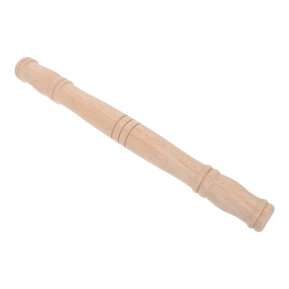 Luxshiny Khaki Wooden Baluster Posts with Unique Alternating Pillar Structure for Enhanced Railing Decor