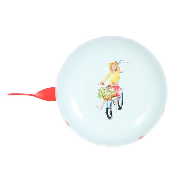 Luxshiny Kids Scooter Bell, Iron Construction, Multi-Color, Loud Ringing Sound, 1 Piece for Childrens Bikes and Scooters