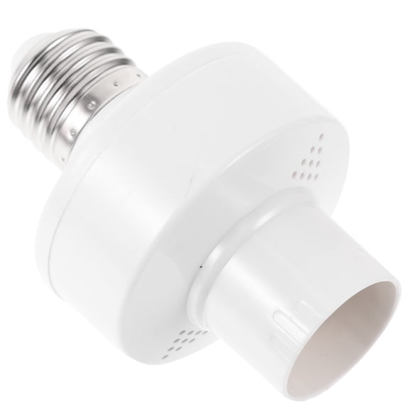 Luxshiny White Lamp Holder Light Socket with for E27 LED and Incandescent Lighting