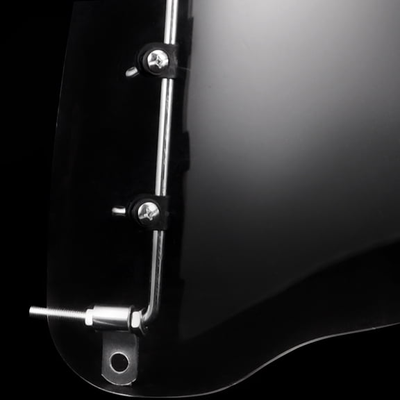 Luxshiny Large Transparent Motorcycle Windshield Compatible with Electric Vehicles and Motorcycles