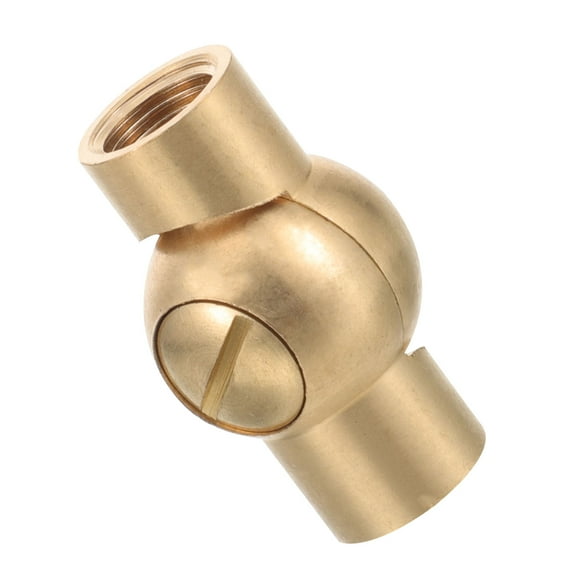 Luxshiny Light Adapter with Rotary Design in Golden 1Set for Homeowners and Lighting Installation Needs