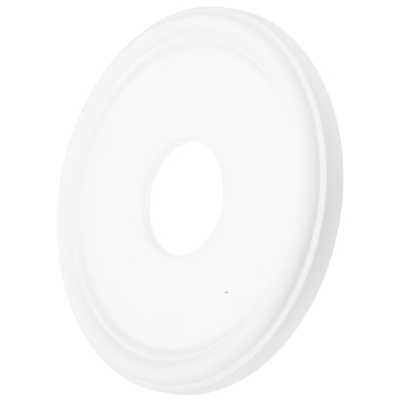 Luxshiny Light Covers for Light Fixtures Elegant Ceiling Medallion White Polyurethane Decorative 1Pack