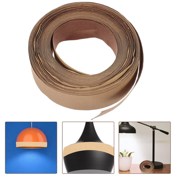 Luxshiny Coffee Light Shade Edging Tape, Practical and Beautiful Lampshade Wrapping Cloth